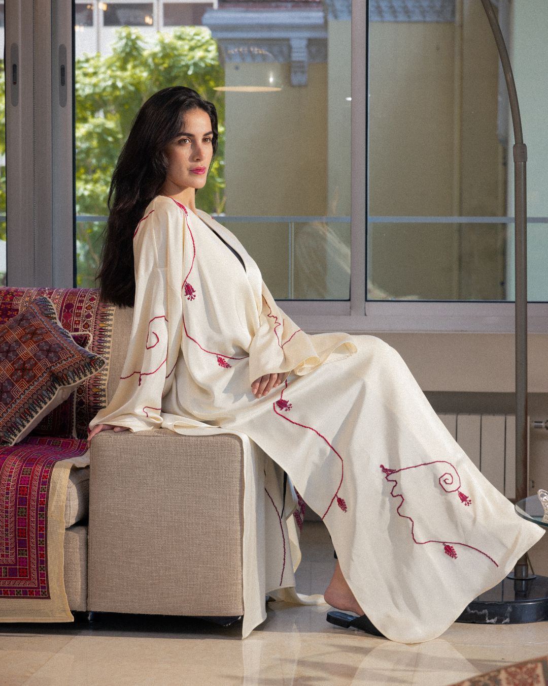 Satin Kaftan