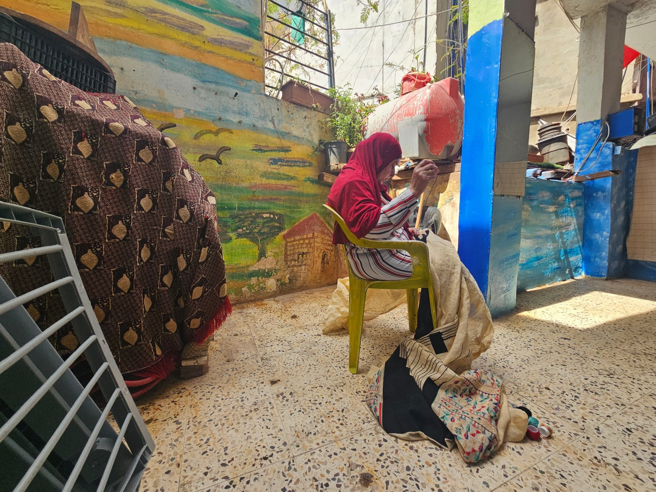 Stitching Through War: Rihab Idriss and the Embroiderers of Burj el-Shemali