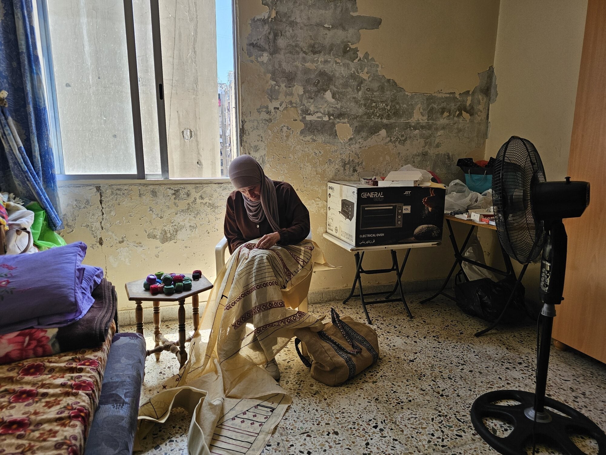 Stitching Through War: Rihab Idriss and the Embroiderers of Burj el-Shemali