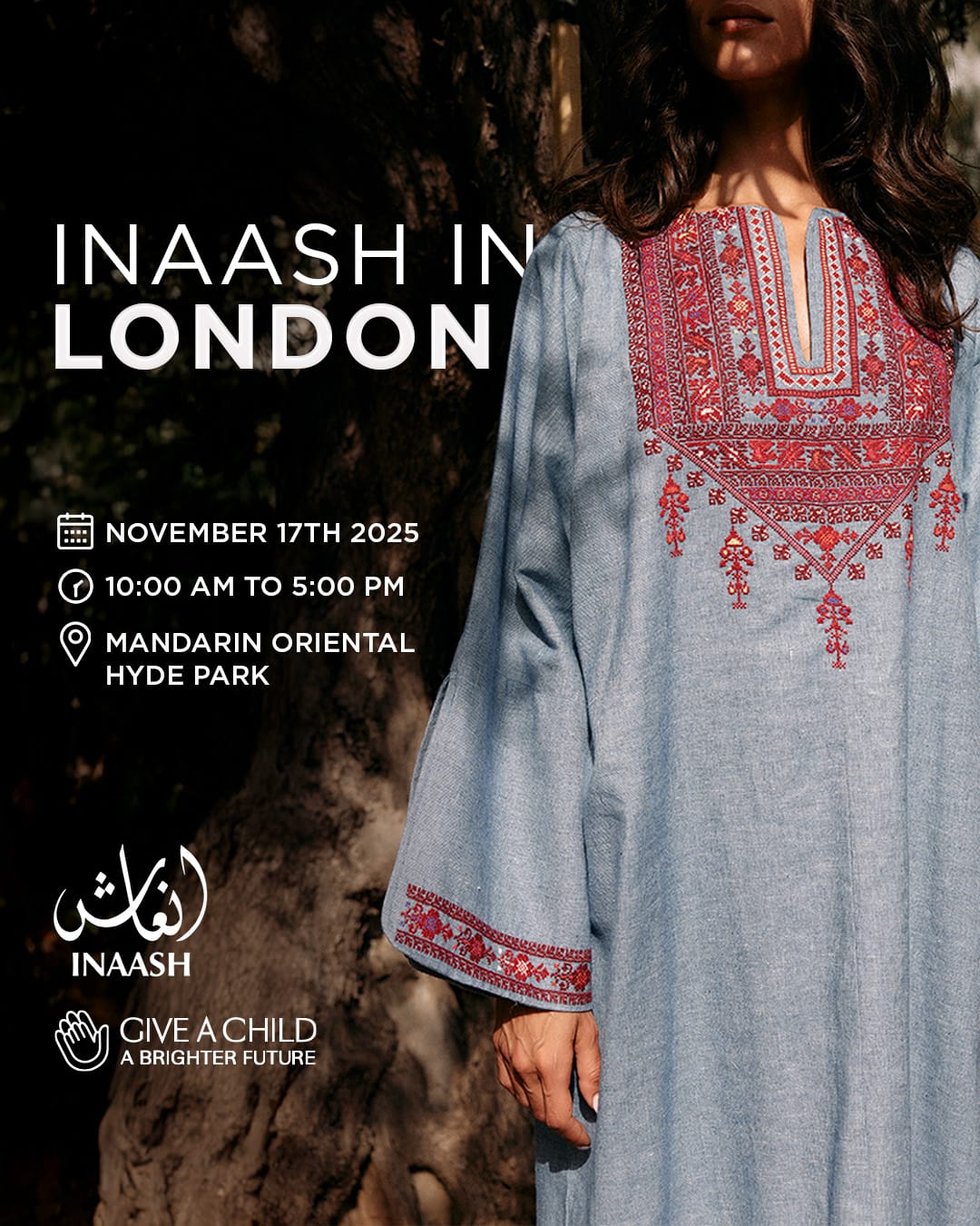 Inaash x Give a child-London 2025