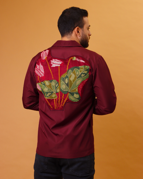 Impermeable Jacket Cyclamen | زهرة بخور مريم