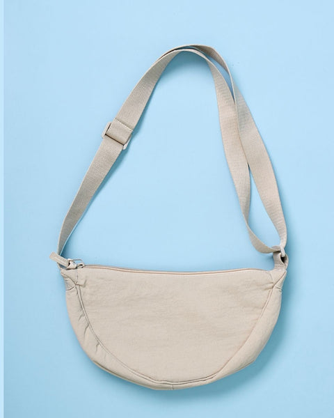 Beige Banana Bag