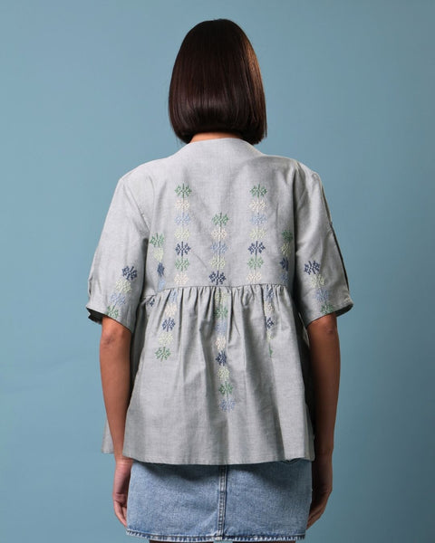 Apples of Bethlehem Blouse | تفاح بيت لحم
