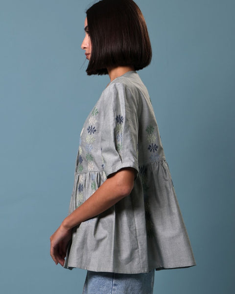Apples of Bethlehem Blouse | تفاح بيت لحم