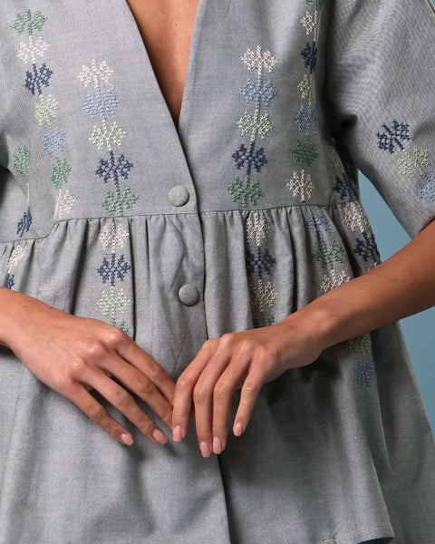 Apples of Bethlehem Blouse | تفاح بيت لحم