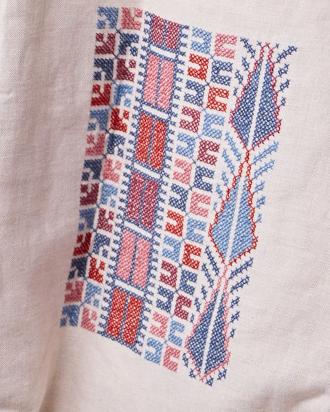 Linen Market Tote Bag