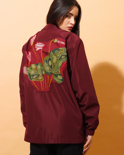 Impermeable Jacket Cyclamen | زهرة بخور مريم