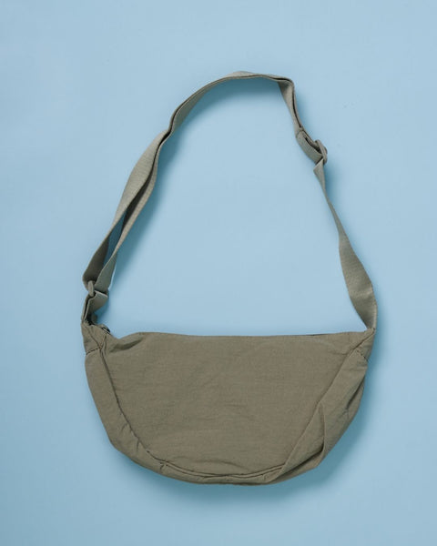 Grey Banana Bag