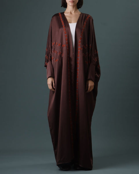 Burgundy Bias Abaya Hebron & Ramallah | الخليل ورام الله