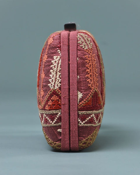 Flat Silk Clutch-Tiles of Galilee | بلاط الجليل