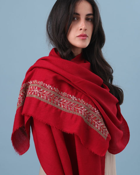 Silk Merino Shawl
