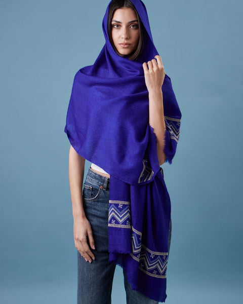 Silk Merino Shawl