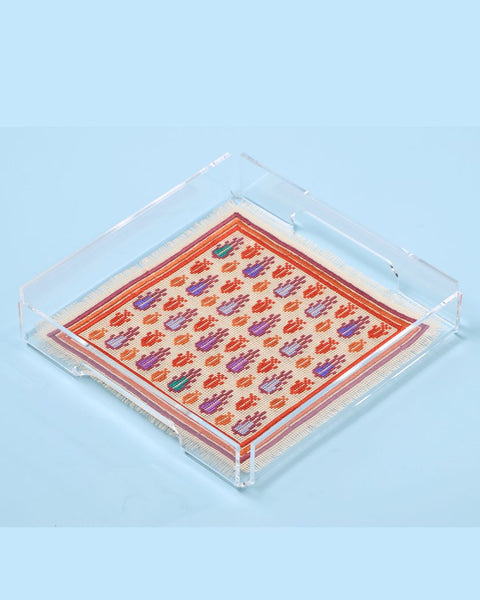 Square Tray- Cypress of Palestine | سرو فلسطين
