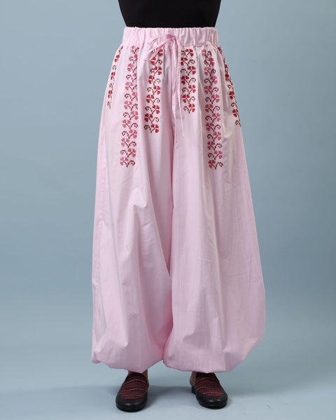 Pink Balloon Pants - Cloves | قرنفل