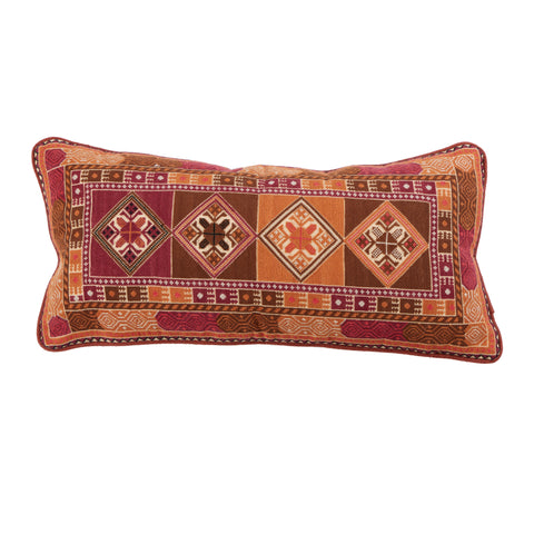 Embroidery Canvas Cushion- Butterflies of Al Khalil | فراشات الخليل