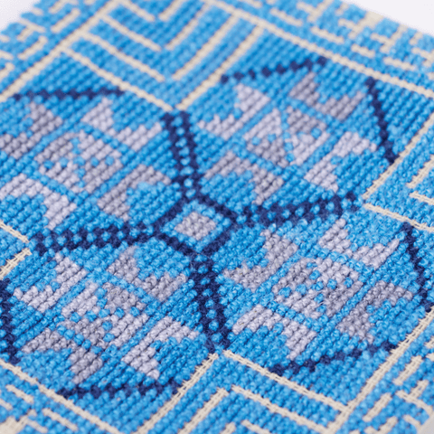 Coaster- Sky Blue Corners of Hebron l الخليل