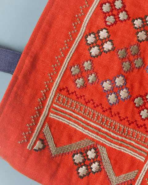 Large Denim Tote Bag Rafah Tahriri | رفح التحرير