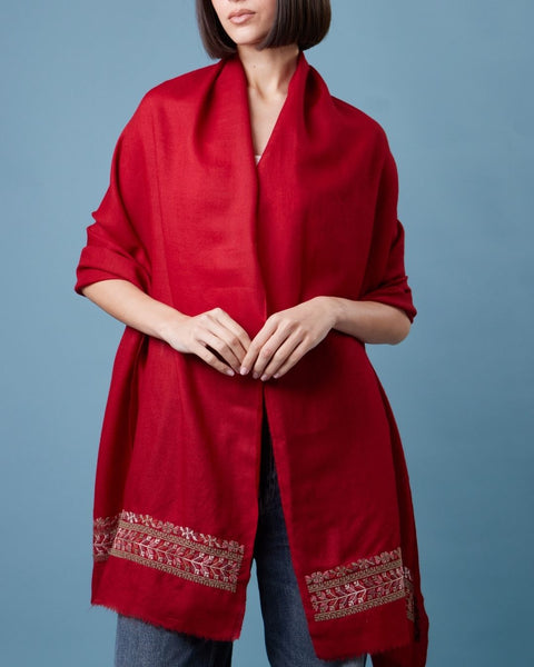 Silk Merino Shawl