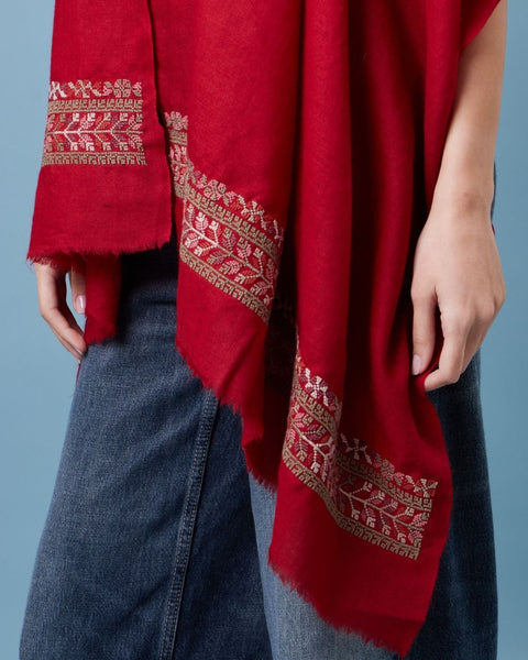 Silk Merino Shawl