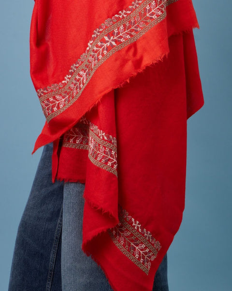 Silk Merino Shawl