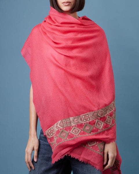 Silk Merino Shawl