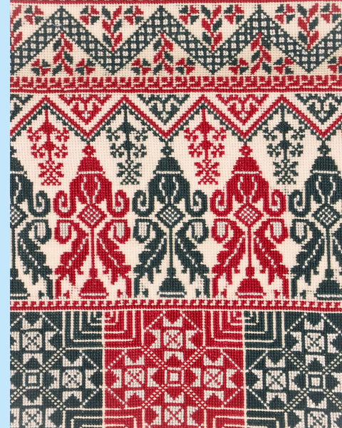 Runner Christmas Edition Multiple Embroidery