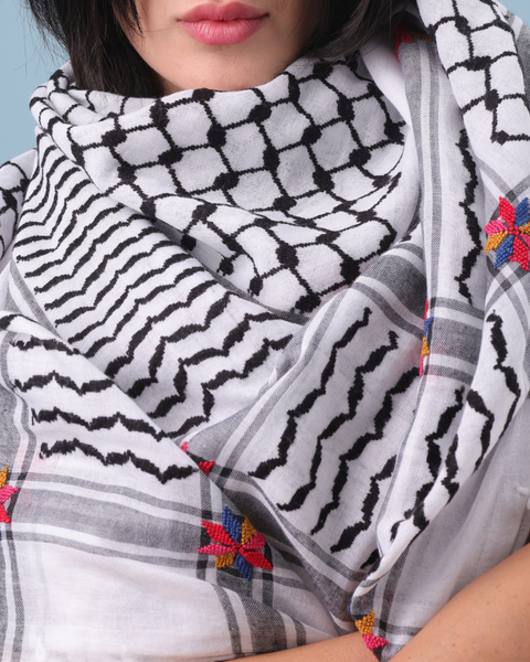Keffiyeh Bethlehem Stars | نجوم بيت لحم