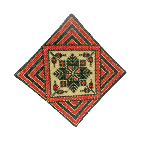 Coaster- Dark Green Leaves of Ramallah l أوراق رام الله