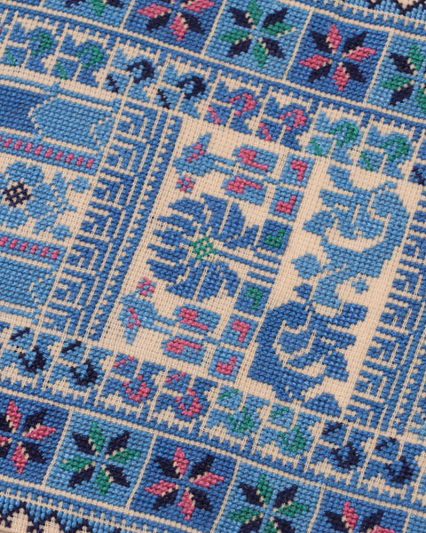 Multi-purpose Embroidered Piece Blue | Ramallah رام الله