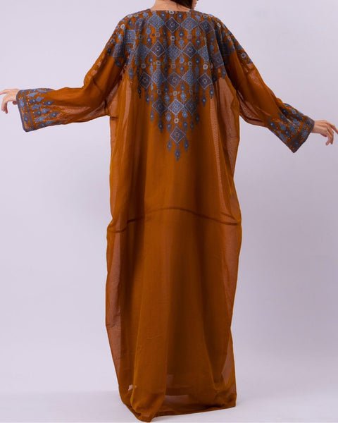 Najaf Blend Abaya-Qamar Wa Qalayed Beersheba |  قمر و قلايد بئر السبع