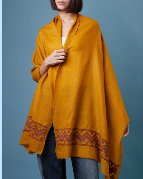 Silk Merino Shawl