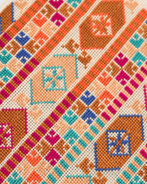 Square Tray- Various Embroidery | تطريز متنوع