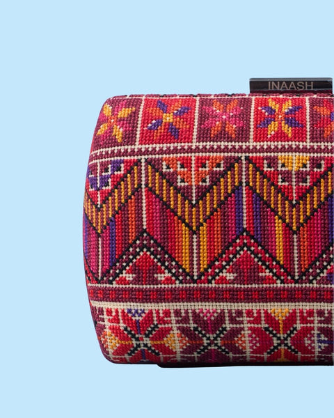Flat Canvas Clutch-Star of Bethlehem | نجمة بيت لحم