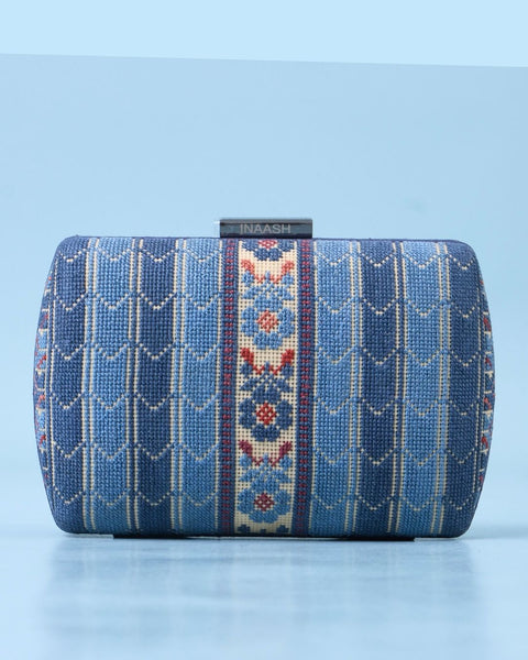 Flat Canvas Clutch- Ward Rumi Ramallah | ورد رومي رام الله