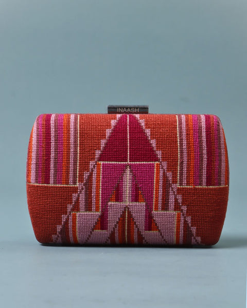Flat Canvas Clutch Hebron | الخليل