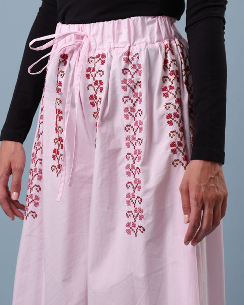 Pink Balloon Pants - Cloves | قرنفل