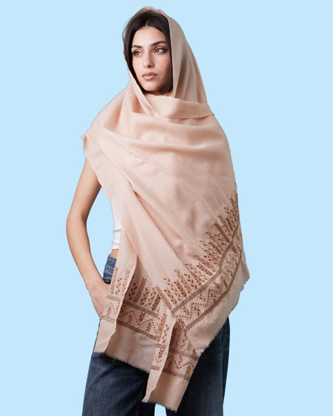 Silk Merino Shawl