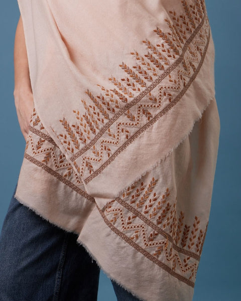 Silk Merino Shawl