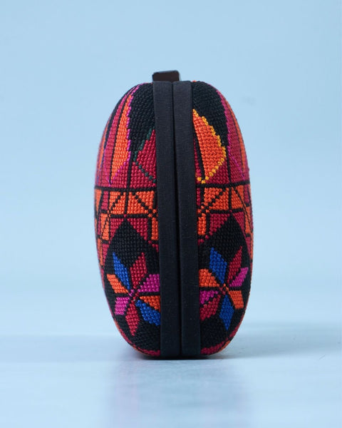 Flat Canvas Clutch- Bald Cyrpess of Hebron | سرو الخليل الأصلع
