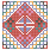 Arba Baydat Fe Maqla, Morabaat / Four Eggs in a Pan, Quadrants | أربع بيضات في مقلى، مربعات