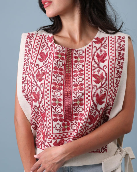 Ramallah Chest Panel Borders & Flowers | إطارات وزهور