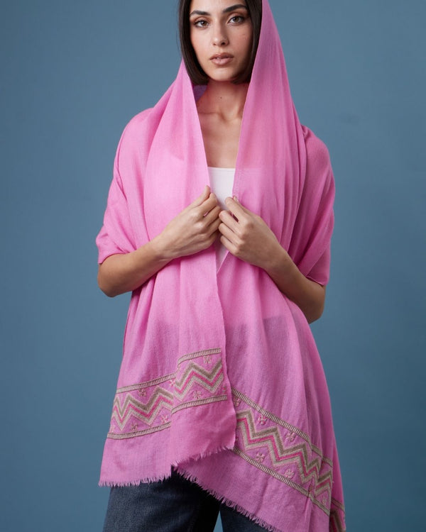 Silk Merino Shawl