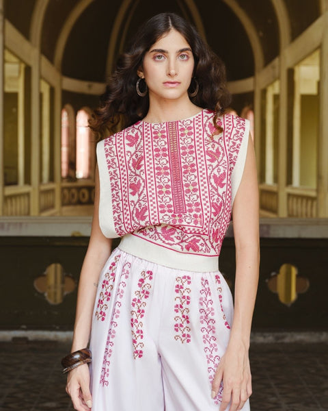 Ramallah Chest Panel Borders & Flowers | إطارات وزهور