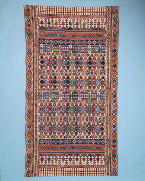 Pockets & Cypress Tree Large Wall Panel from Beit Dajan |لوحة جدارية كبيرة من شجرة السرو والجيب من بيت دجن