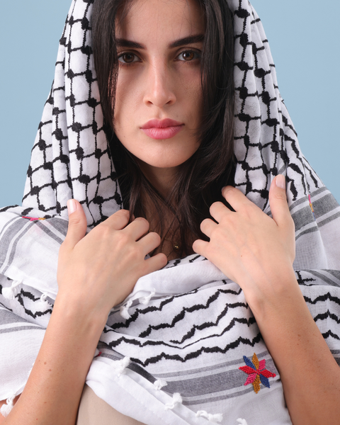 Keffiyeh Bethlehem Stars | نجوم بيت لحم