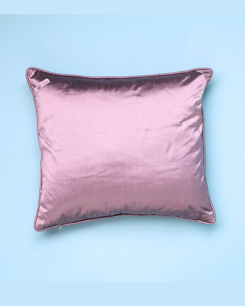 Purple Silk Cushion-Silk Tahriri of Galilee | حرير تحرير الجليل