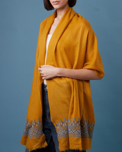 Silk Merino Shawl