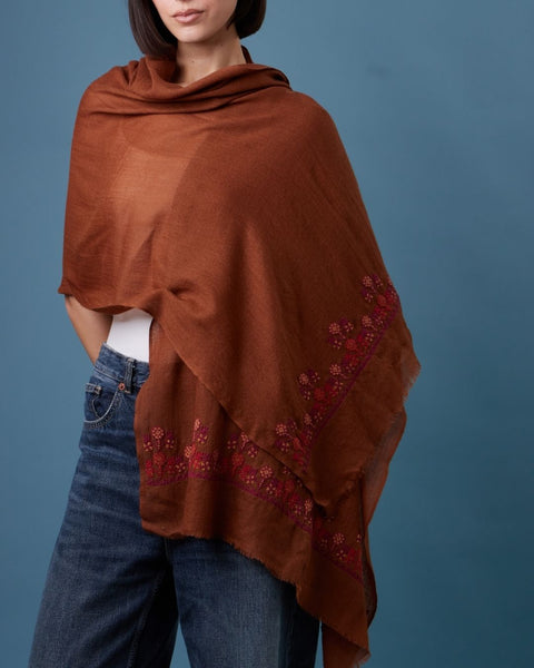 Silk Merino Shawl