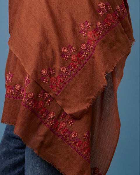 Silk Merino Shawl