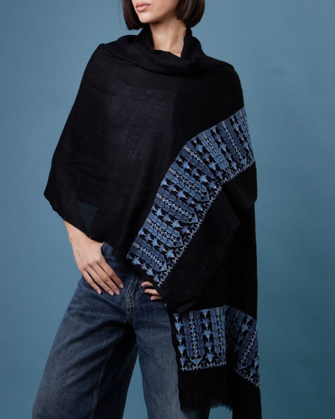 Silk Merino Shawl